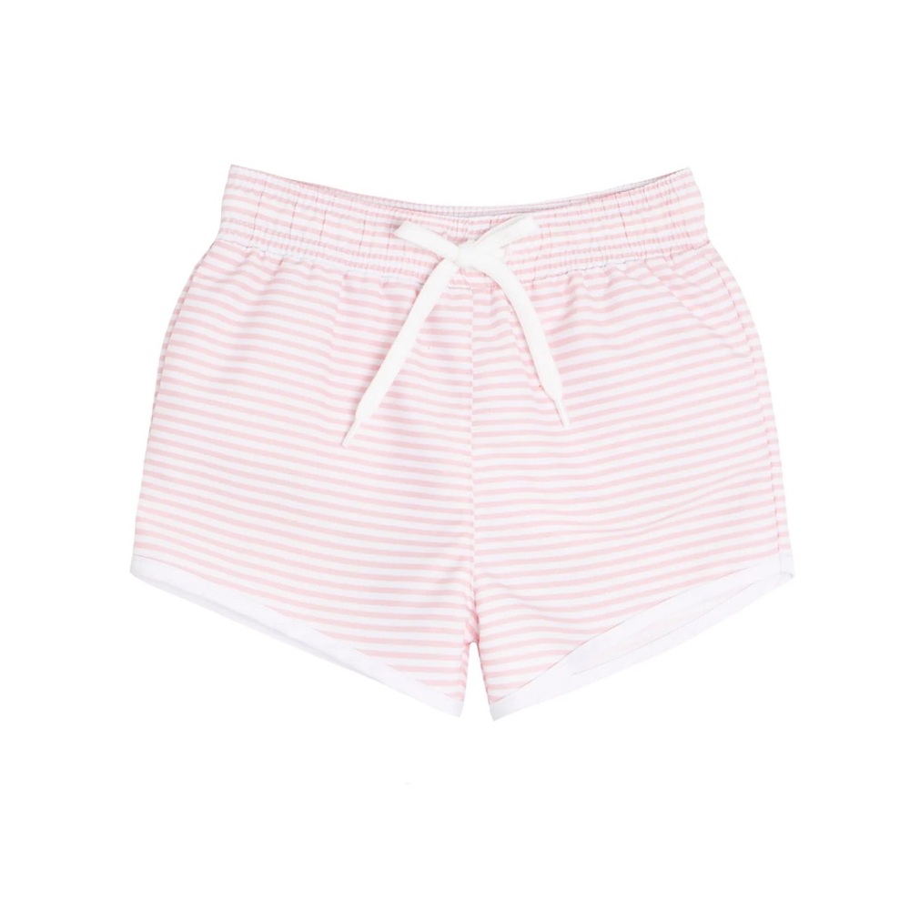 Minnow boys pink stripe boardie, 2T